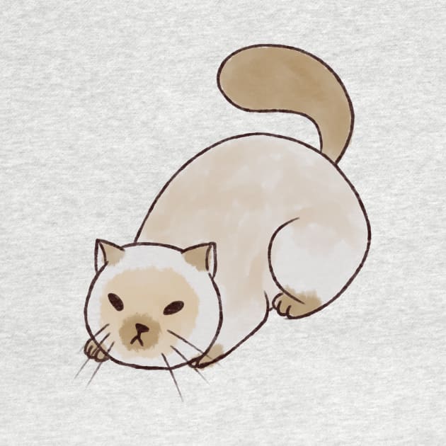 Chonky cat by Petitto